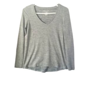 American eagle womans size s light green soft & sexy plush v neck sweater
